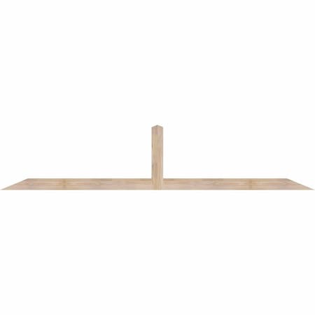 Ekena Millwork Portland Smooth Timber Gable Bracket, Douglas Fir, 96"W x 20"H x 1 1/2"D x 3 1/2"F, 5/12 Pitch GBW096X20X0204POR00SDF